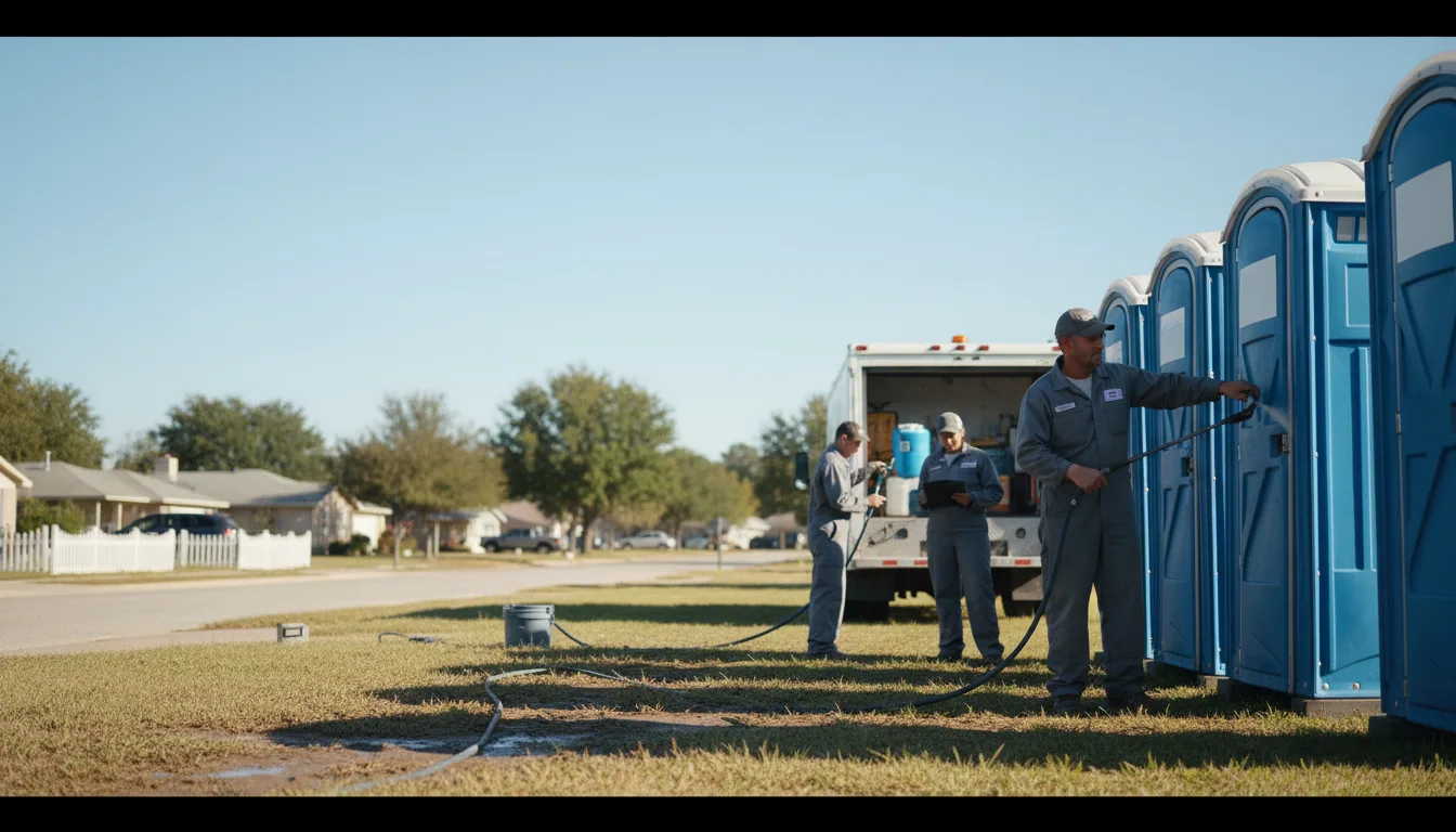 Long-Term Portable Toilet Rental in Des Plaines, IL near me